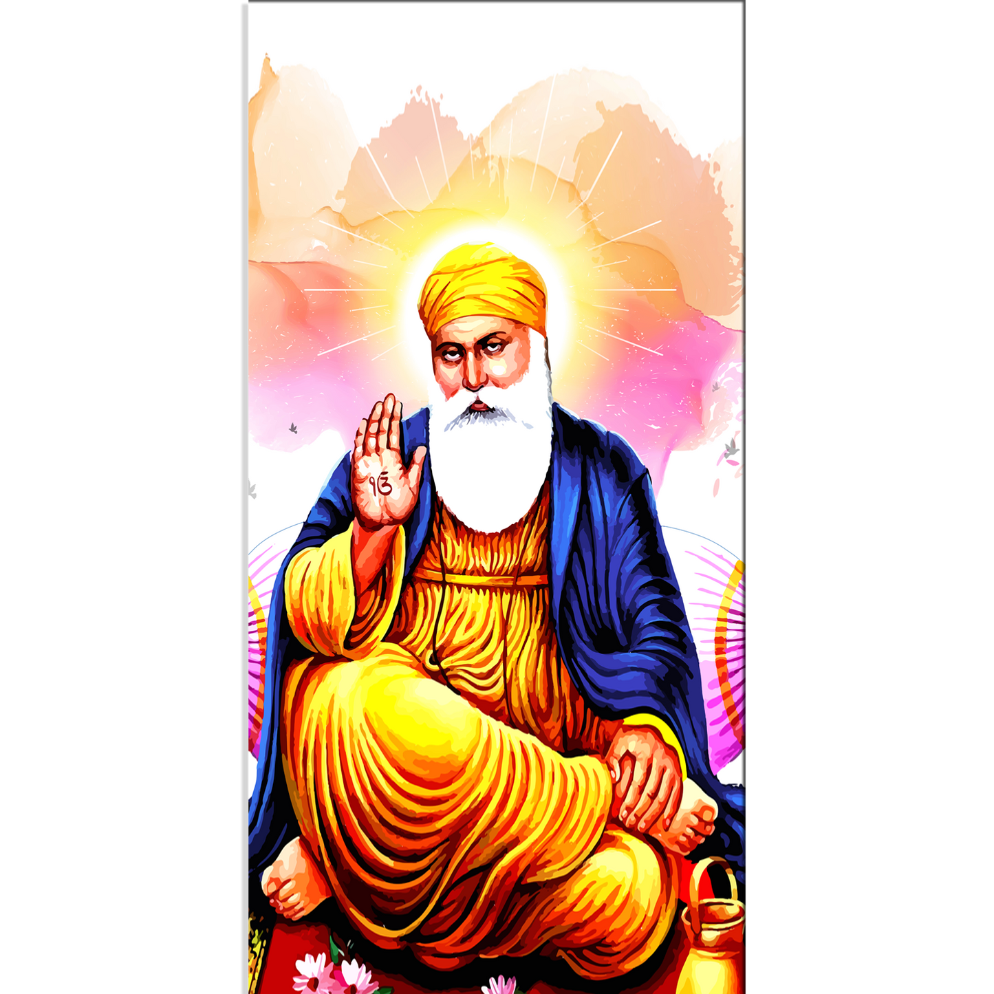 Gurunanak Dev ji Canvas Print Wall Painting