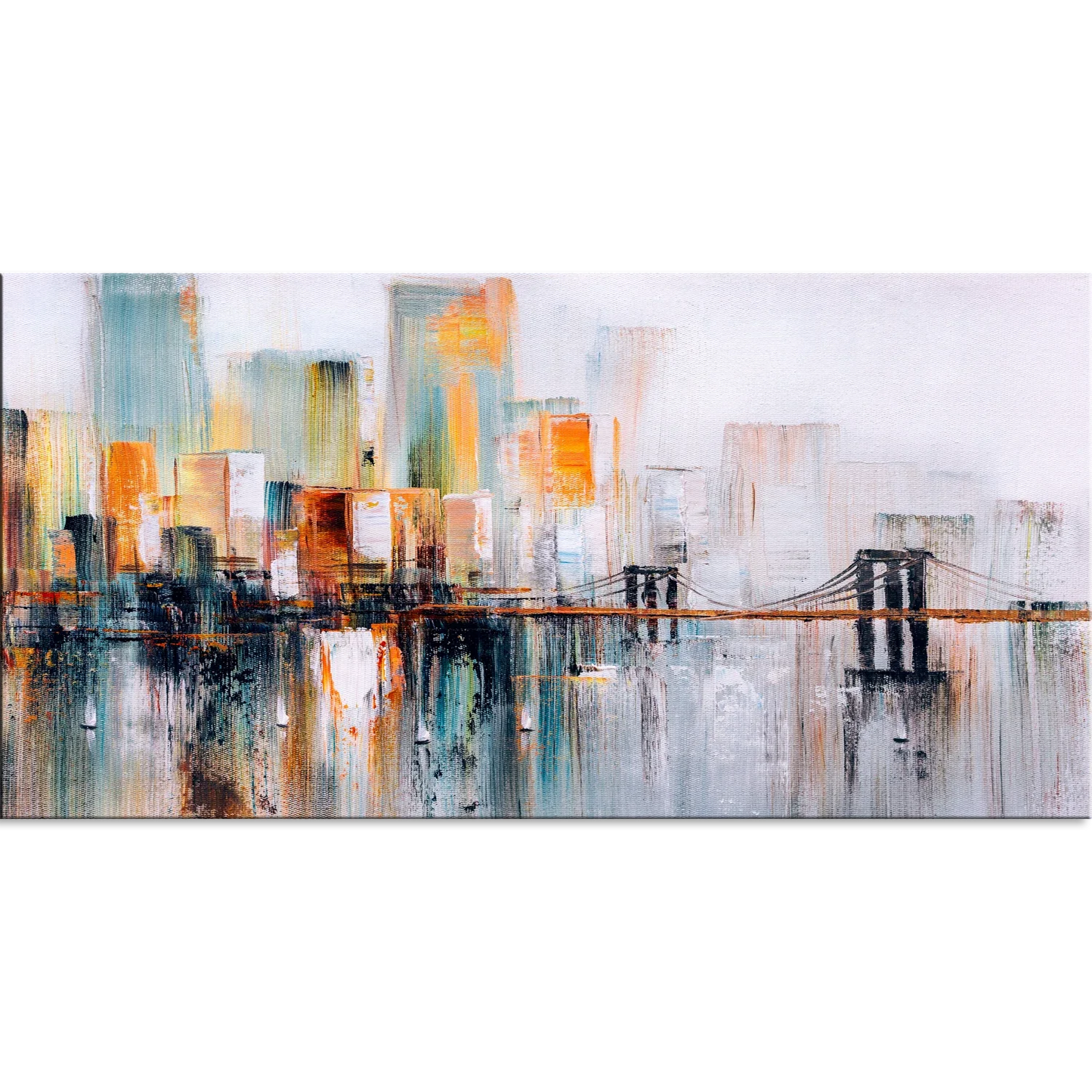 Beautiful Color Abstract Canvas Wall Painting