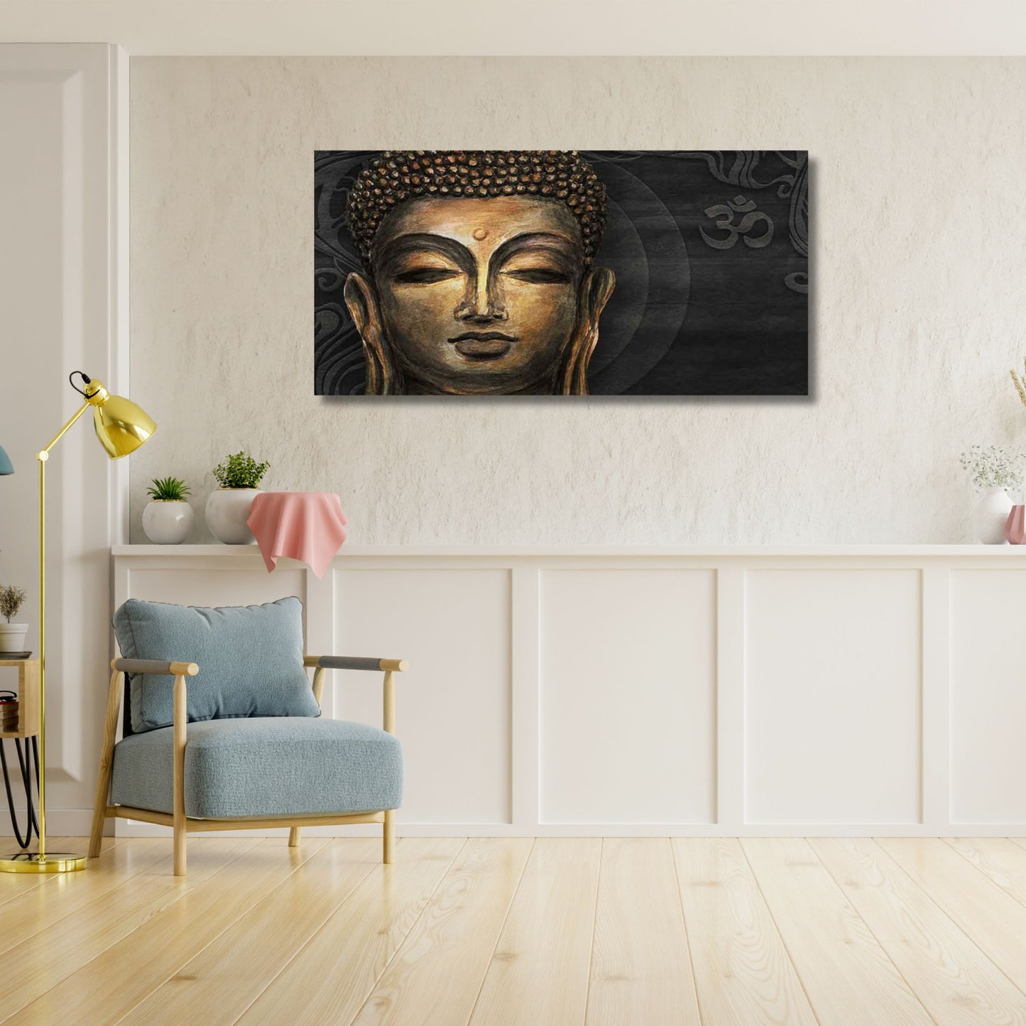 Radiant Mind buddha Canvas Wall Painting