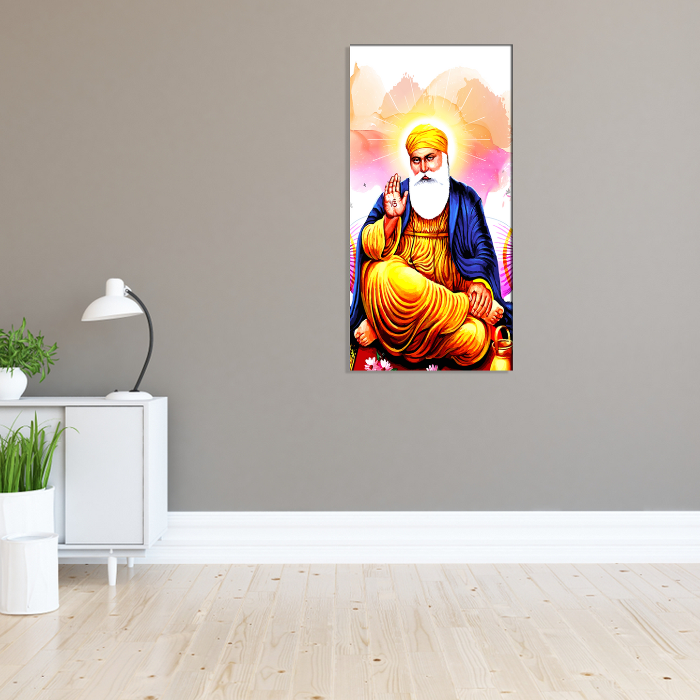 Gurunanak Dev ji Canvas Print Wall Painting