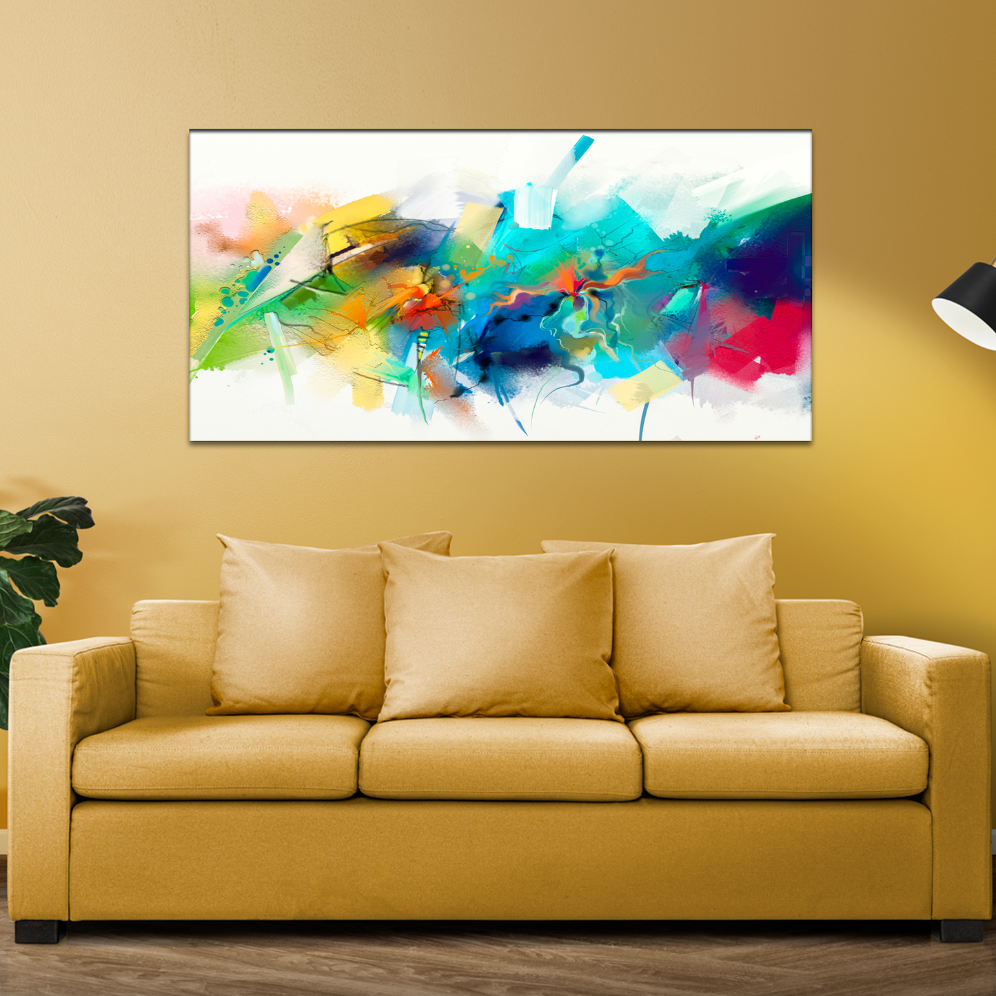 Quadro's Abstract Canvas Print Wall Painting