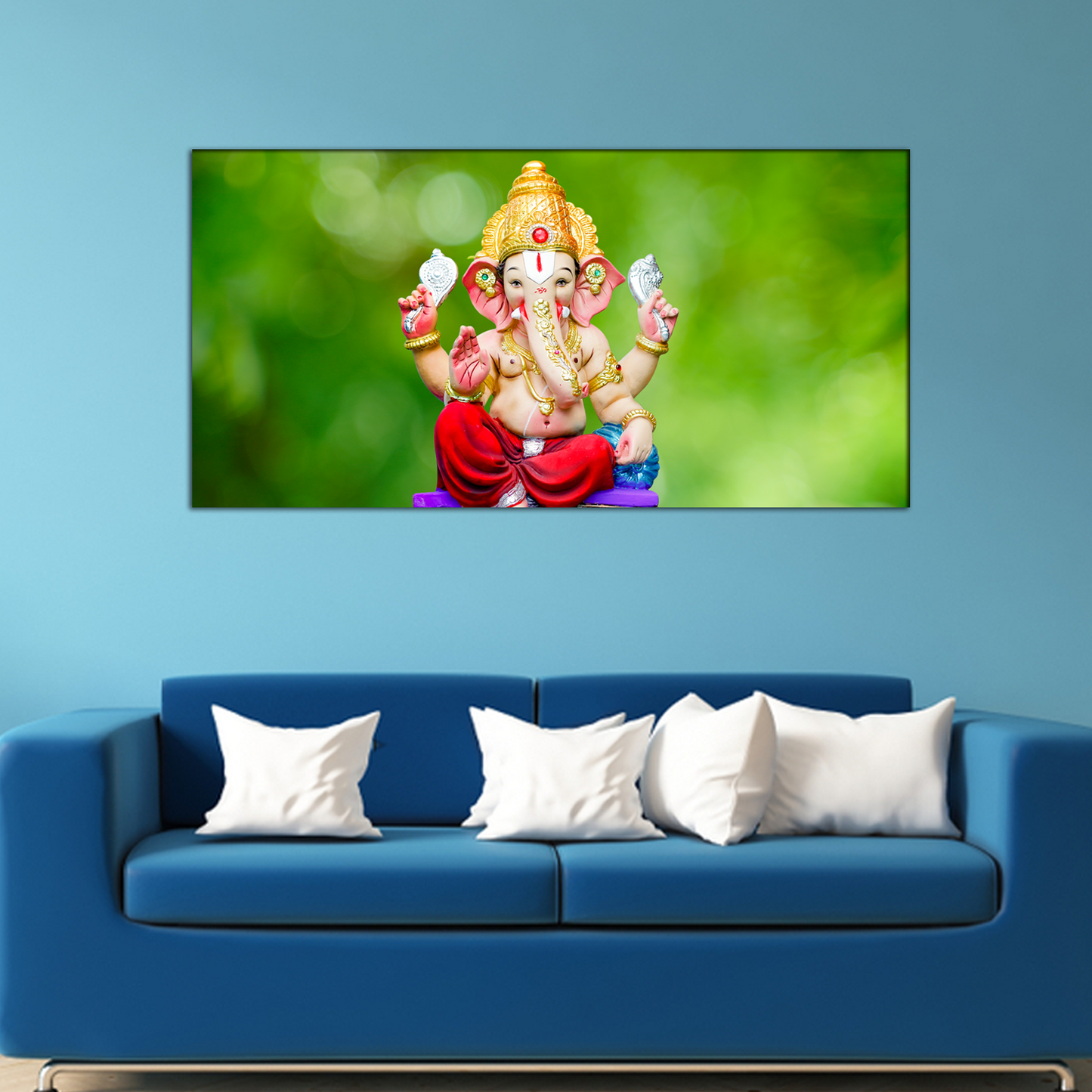Ganesha Canvas Print Wall Painting