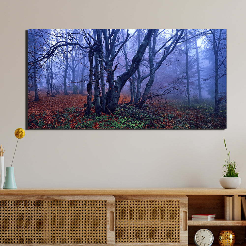 Forest View Print Canvas Print Wall Painting