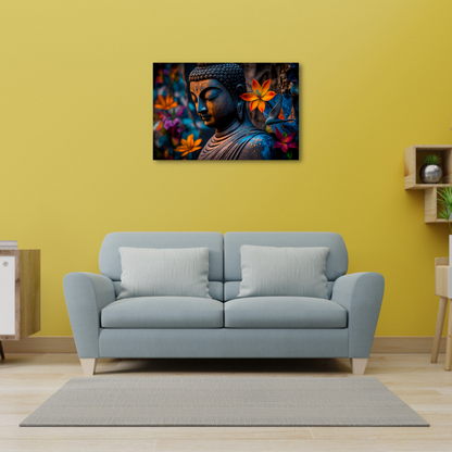 Lord Buddha Premium Quality Canvas Wall Painting