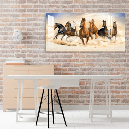 running horse painting