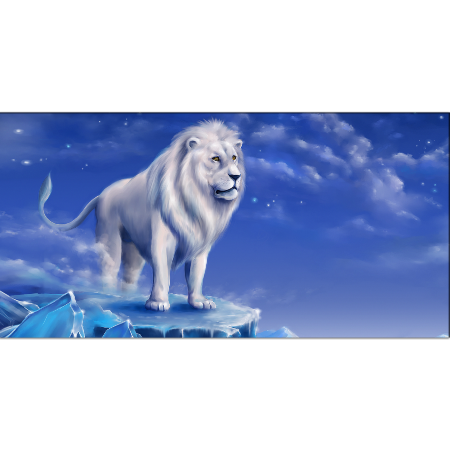 Lion Animal Canvas Print Wall Painting