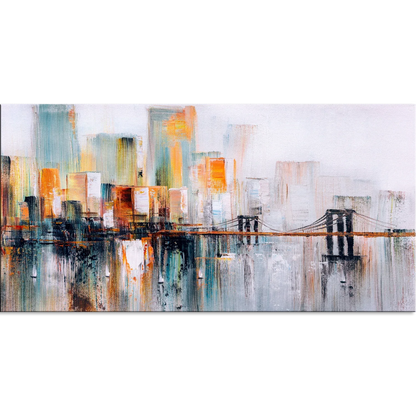 Beautiful Color Abstract Canvas Wall Painting