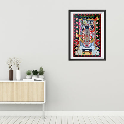 Shrinath Ji Handmade Canvas Wall Frame