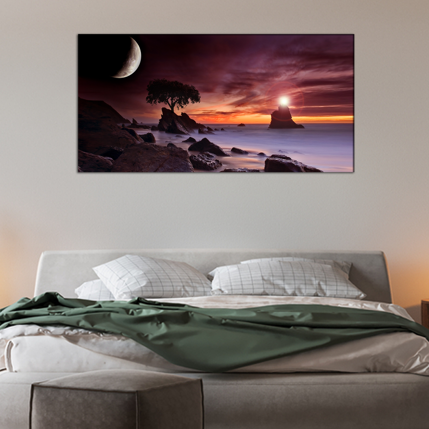 Natural Abstract Canvas Print Wall Painting