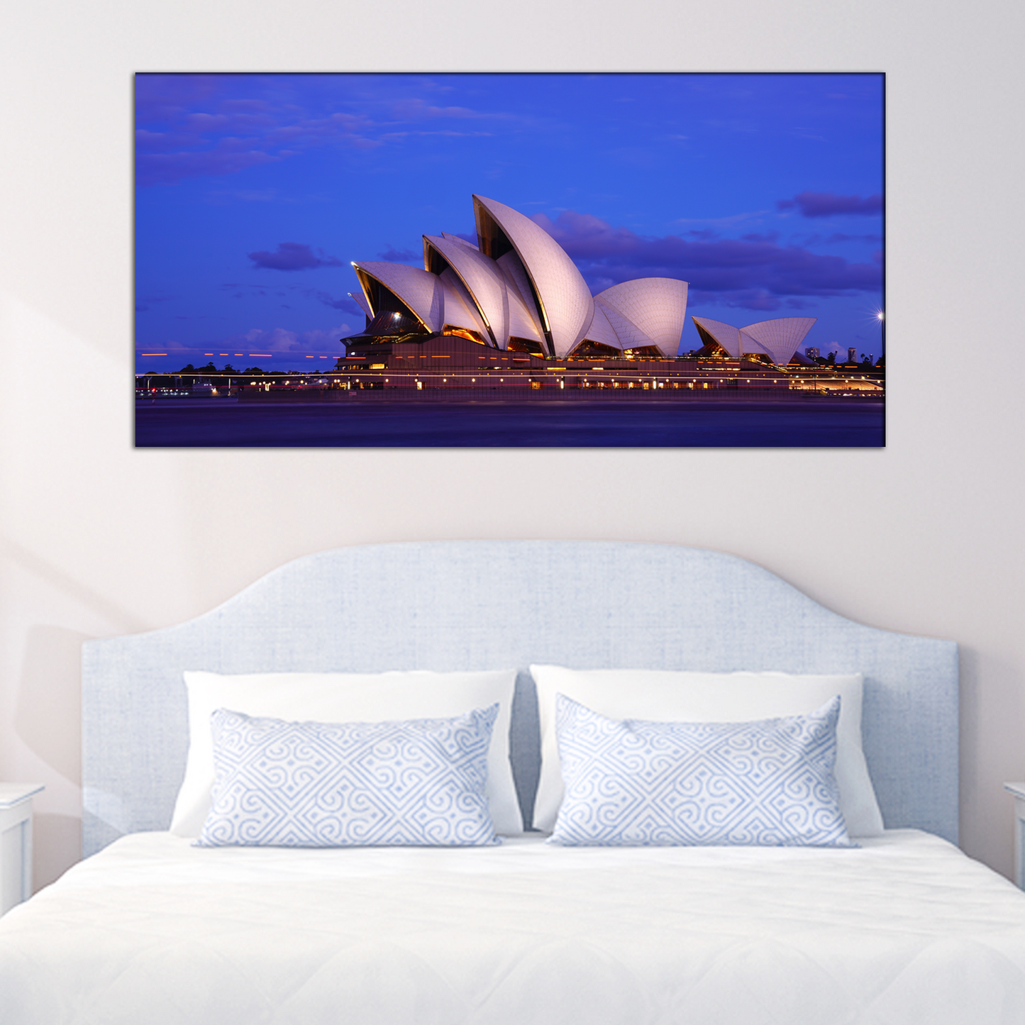 Opera House Abstract Canvas Print Wall Painting