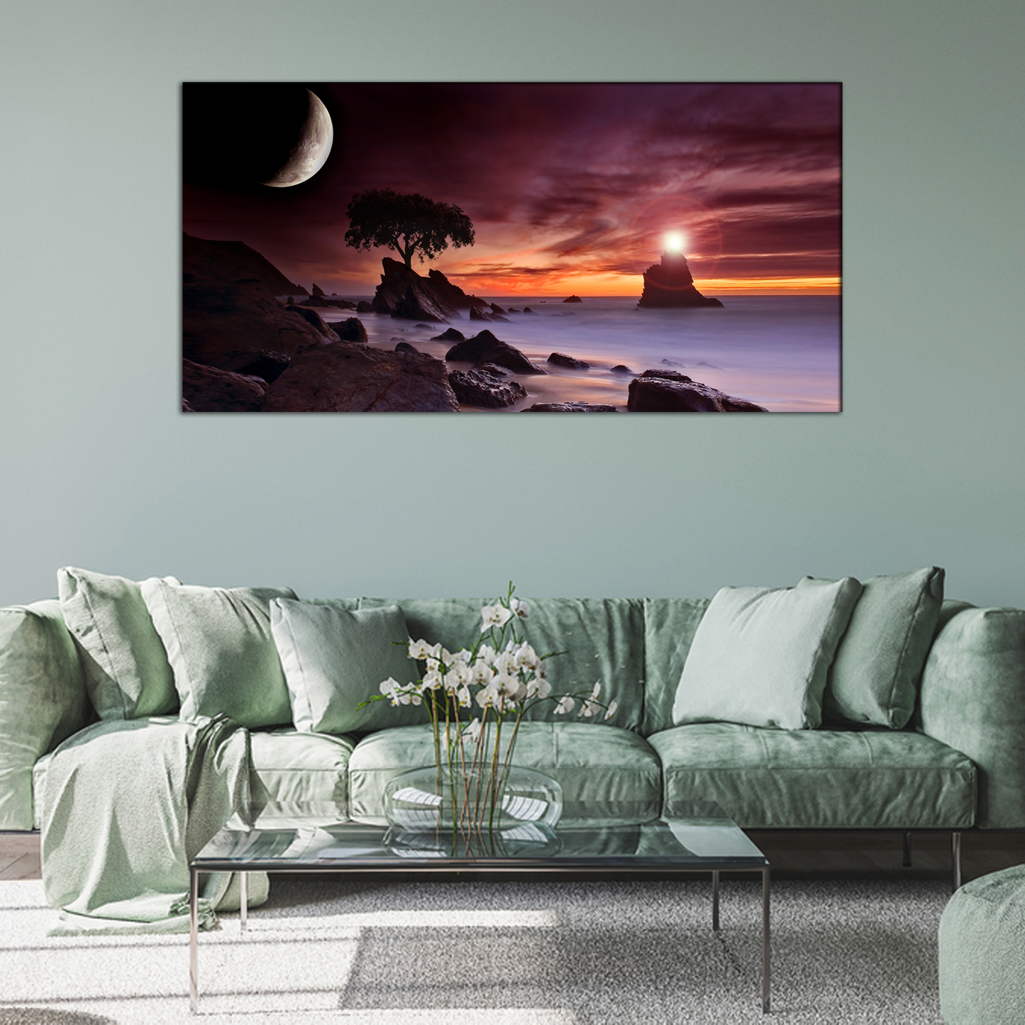 Natural Abstract Canvas Print Wall Painting