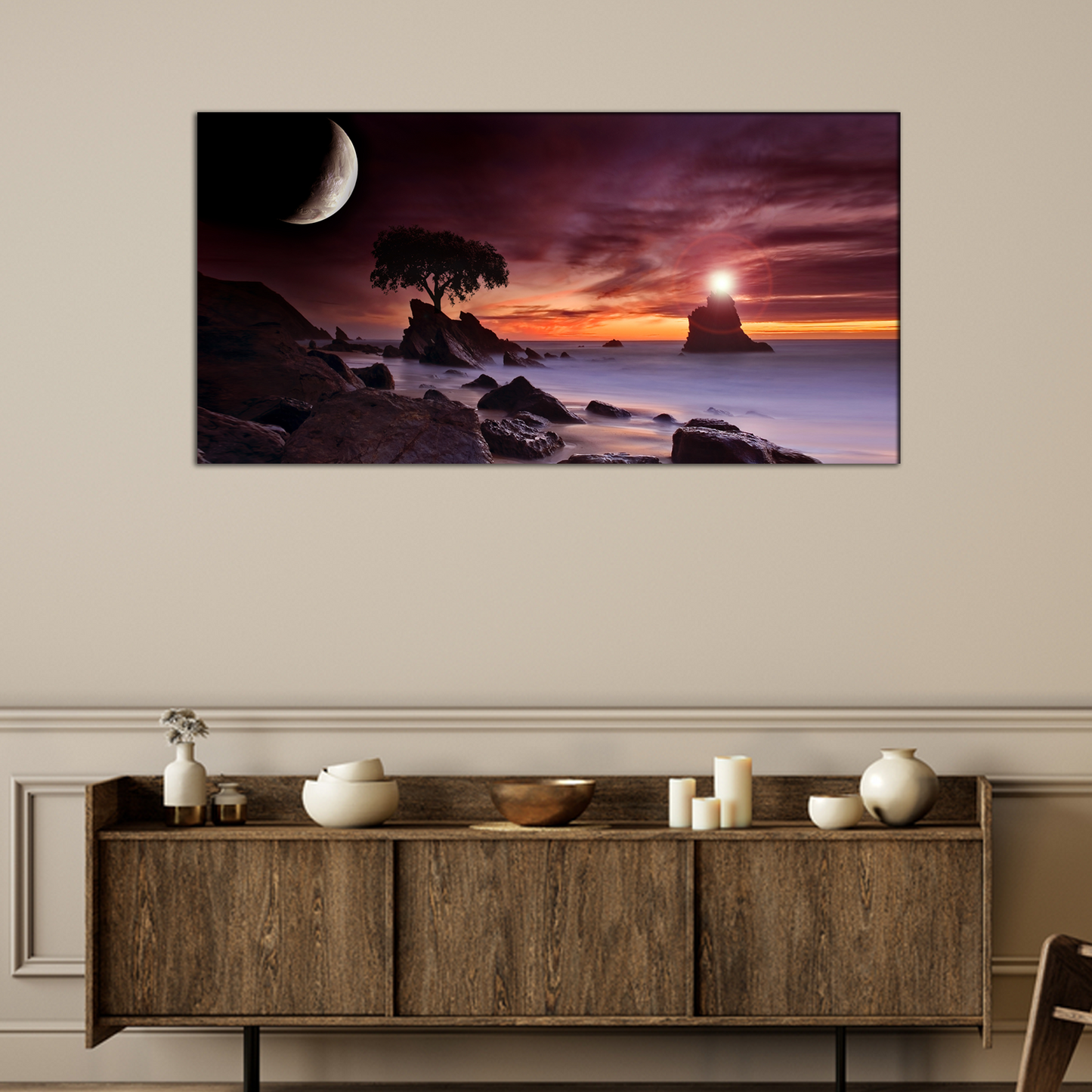 Natural Abstract Canvas Print Wall Painting