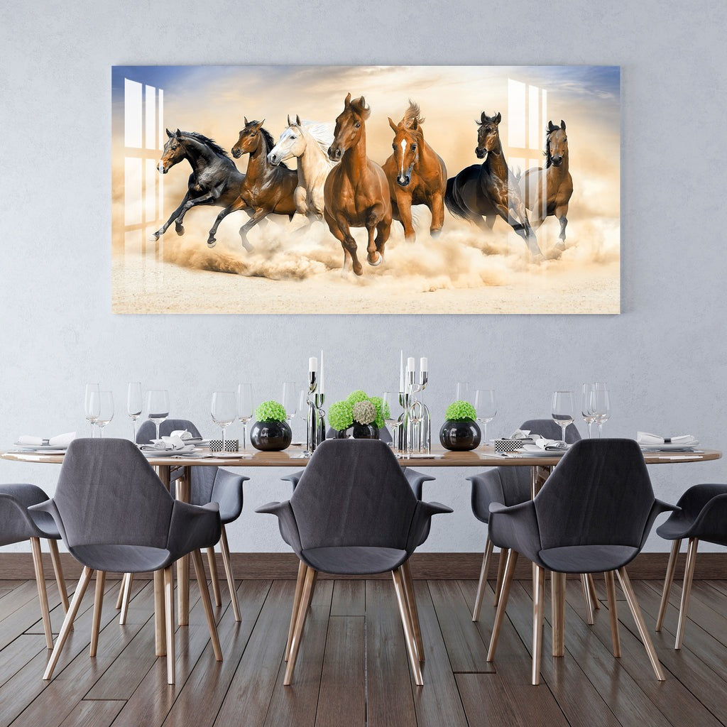horse acrylic wall art for decoration