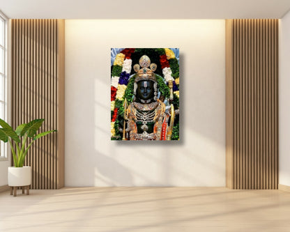 Shree ram murti canvas wall painting