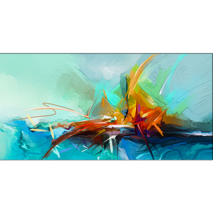 Contemporary semi abstract Canvas Wall Painting