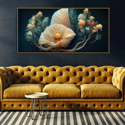 Beautiful Elegant Floral Flower art Canvas Wall Painting