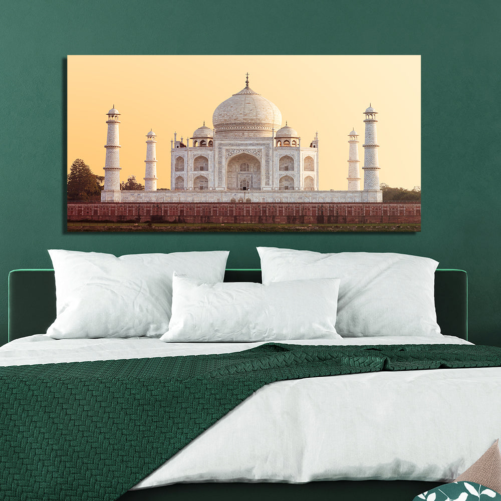 Taj Mahal Canvas Print Modern Wall Painting