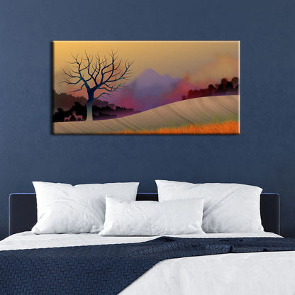 Abstract Tree Modern Canvas Wall Painting