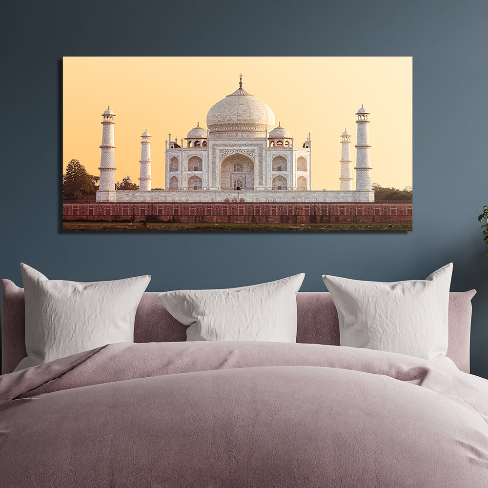 Taj Mahal Canvas Print Modern Wall Painting