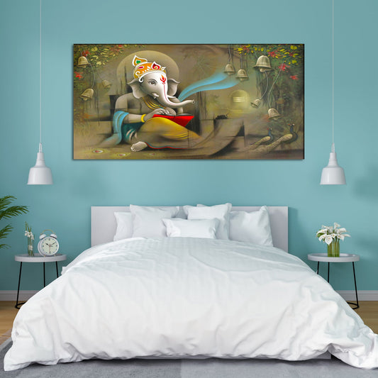 Lord Ganesha Canvas for Living room 