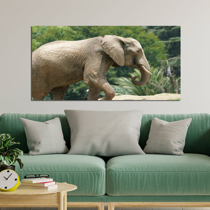 Elephant Canvas Print Modern Wall Painting