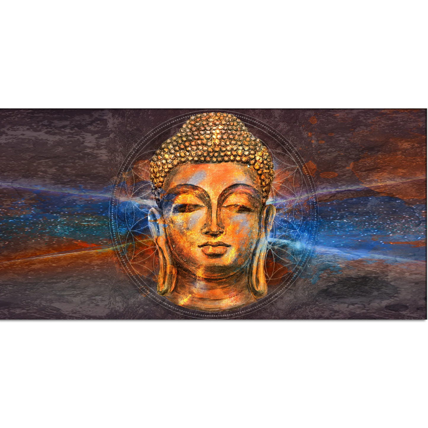 Gautam Buddha Canvas Wall Painting