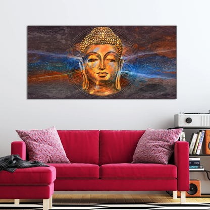 Gautam Buddha Canvas Wall Painting