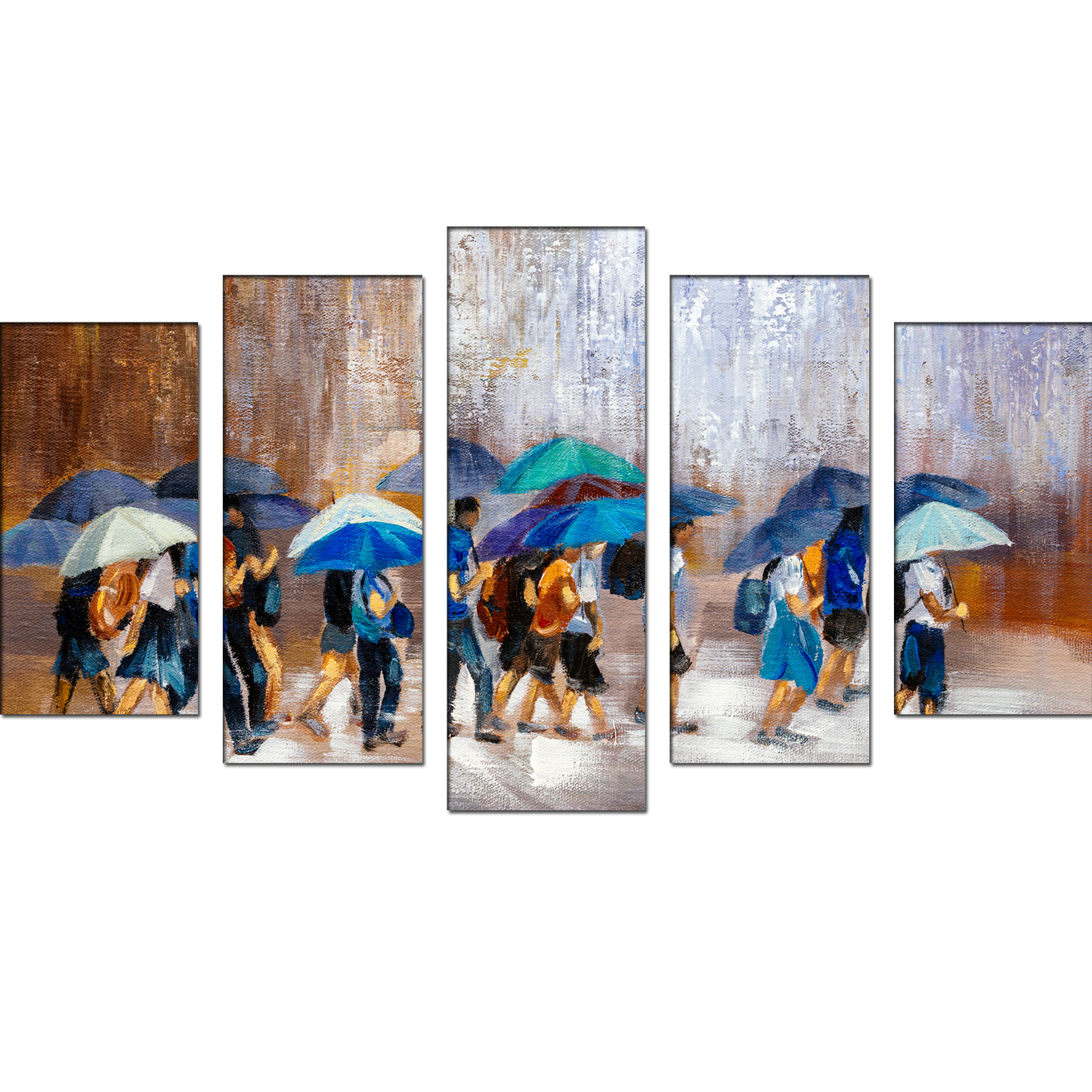 Rainy Day MDF Panel Painting