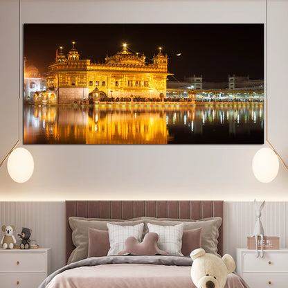 Golden Temple Sikh Canvas Print Wall Painting