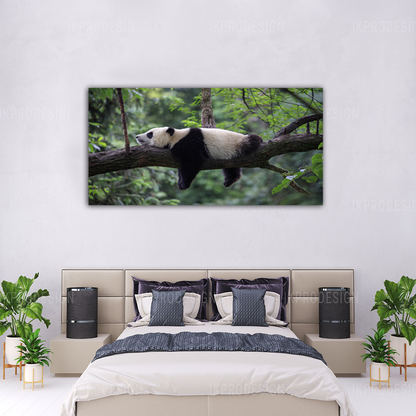 Panda Animal Canvas Wall Painting