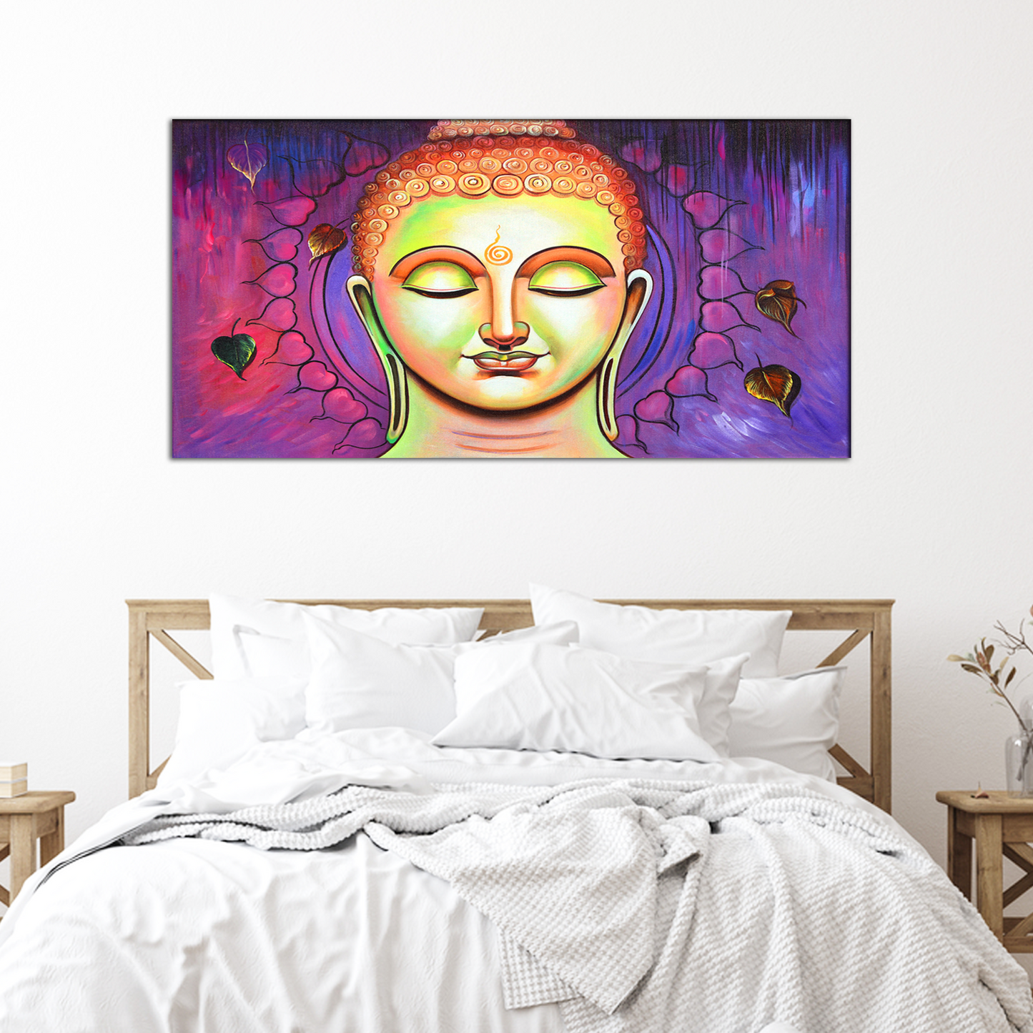 Lord Buddha Religious Canvas Print Wall Painting