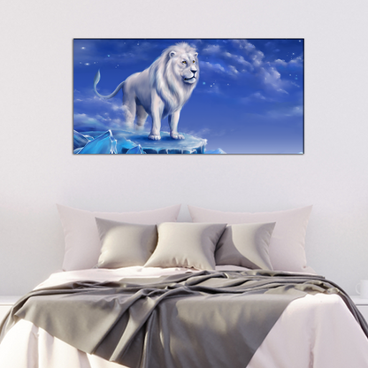 Lion Animal Canvas Print Wall Painting