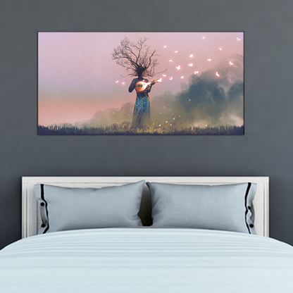 Branch Head Modern Art Canvas Print Wall Painting