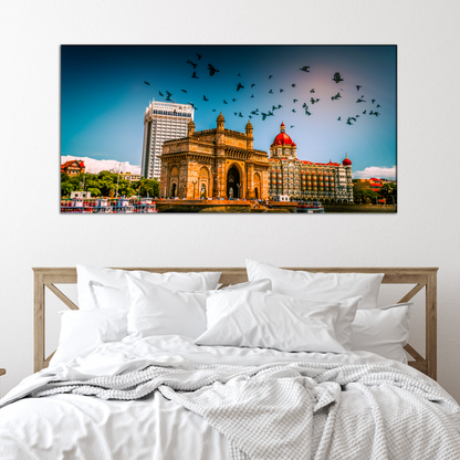 Gateway of India at Sunrise Canvas Print Wall Painting