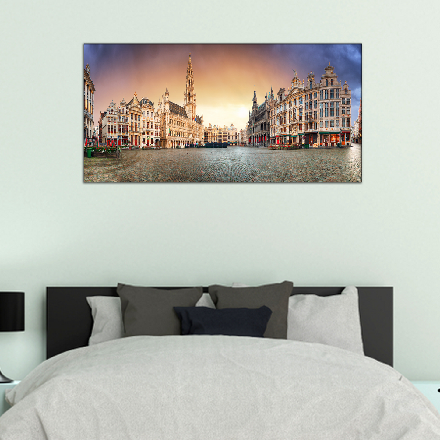 City View Canvas Print Wall Painting