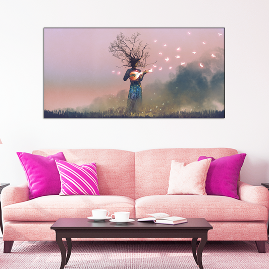 Branch Head Modern Art Canvas Print Wall Painting