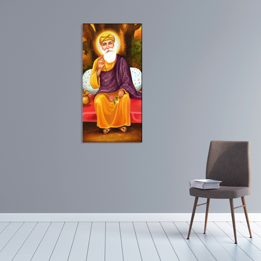 Guru Nanak Dev Ji Canvas Print Wall Painting