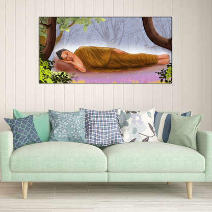 Siddhartha Gautama Buddha Canvas Print Wall Painting