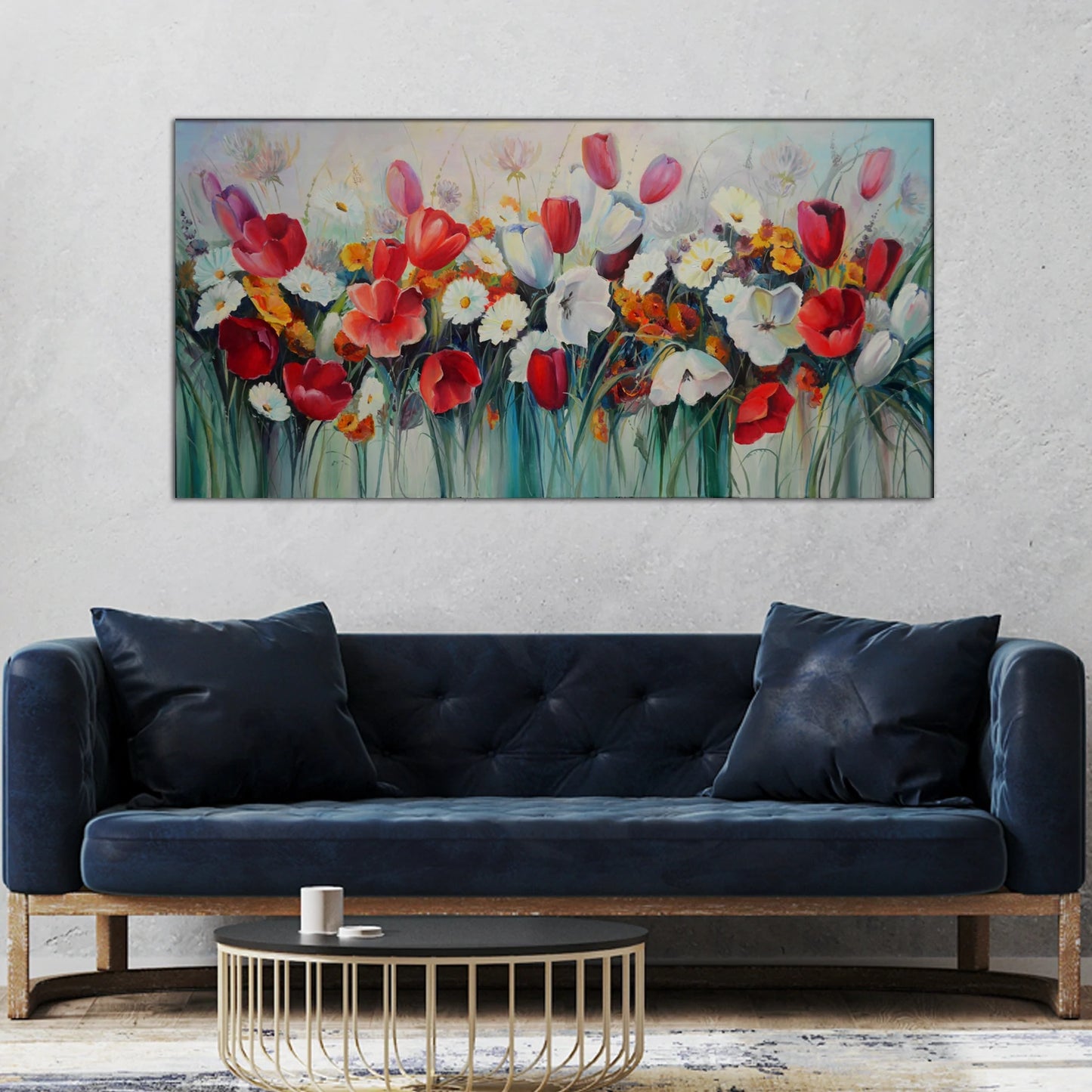 Flower Canvas Wall Painting