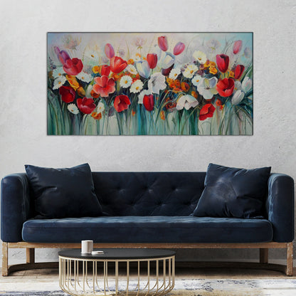 Flower Canvas Wall Painting