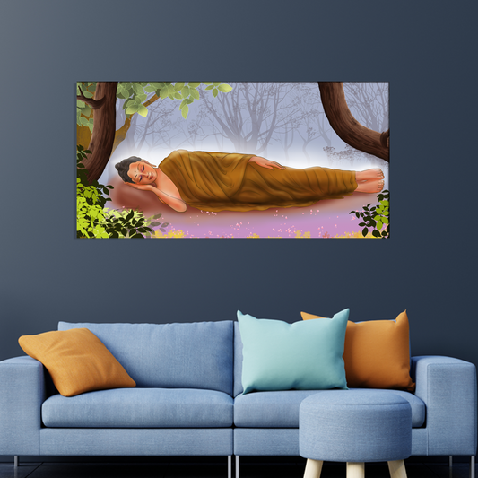 Siddhartha Gautama Buddha Canvas Print Wall Painting