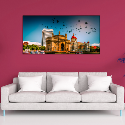 Gateway of India at Sunrise Canvas Print Wall Painting