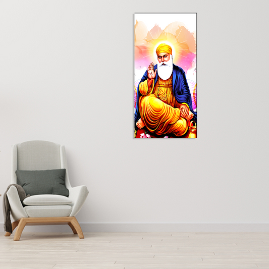 Gurunanak Dev ji Canvas Print Wall Painting