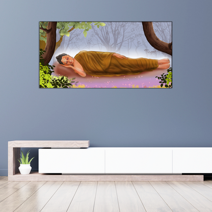 Siddhartha Gautama Buddha Canvas Print Wall Painting