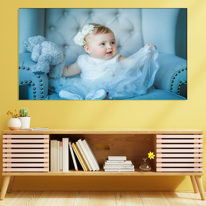 Baby Girl Painting Canvas Wall Painting