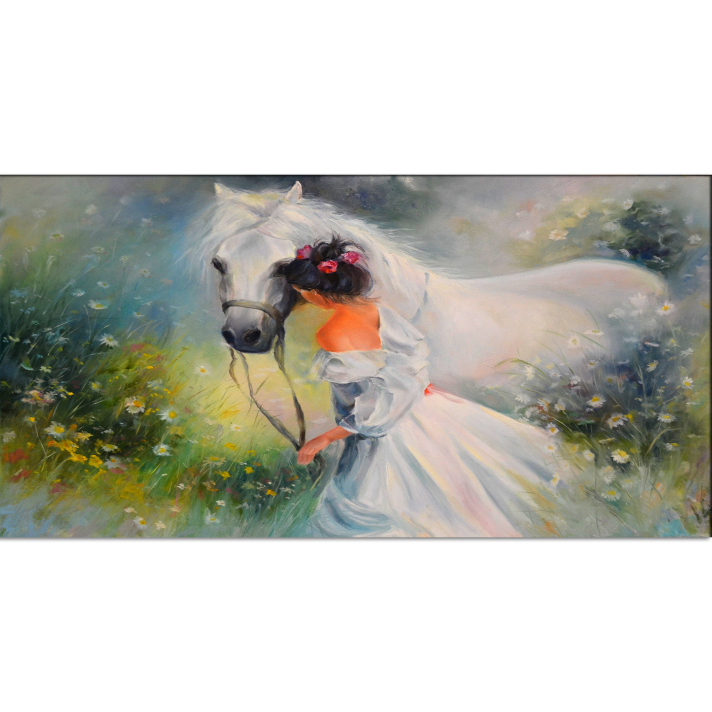 Beautiful Horse Canvas Print Wall Painting