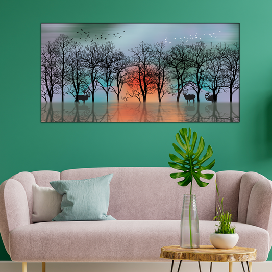 Tree Canvas Wall Painting